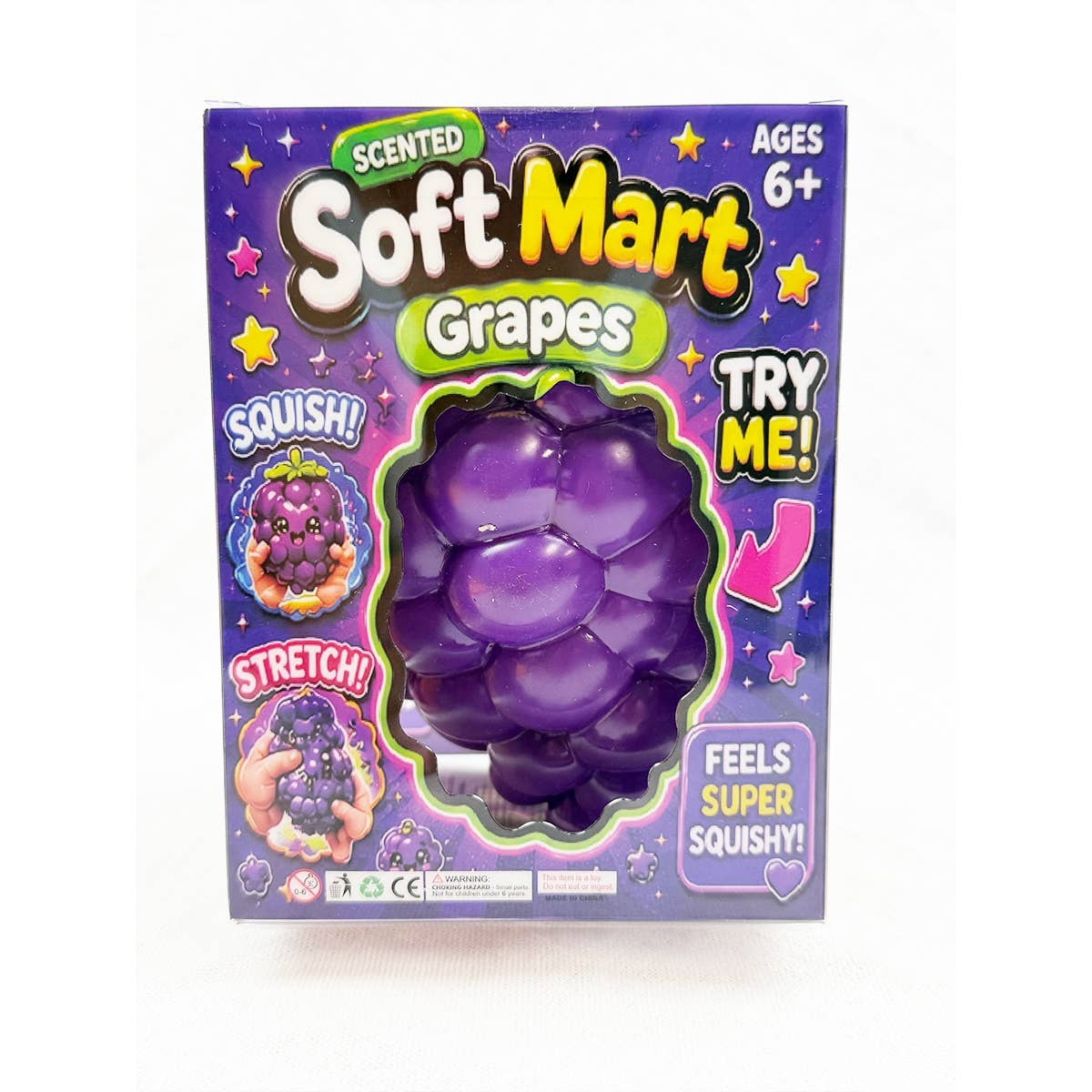 Jumbo Grape Squishy