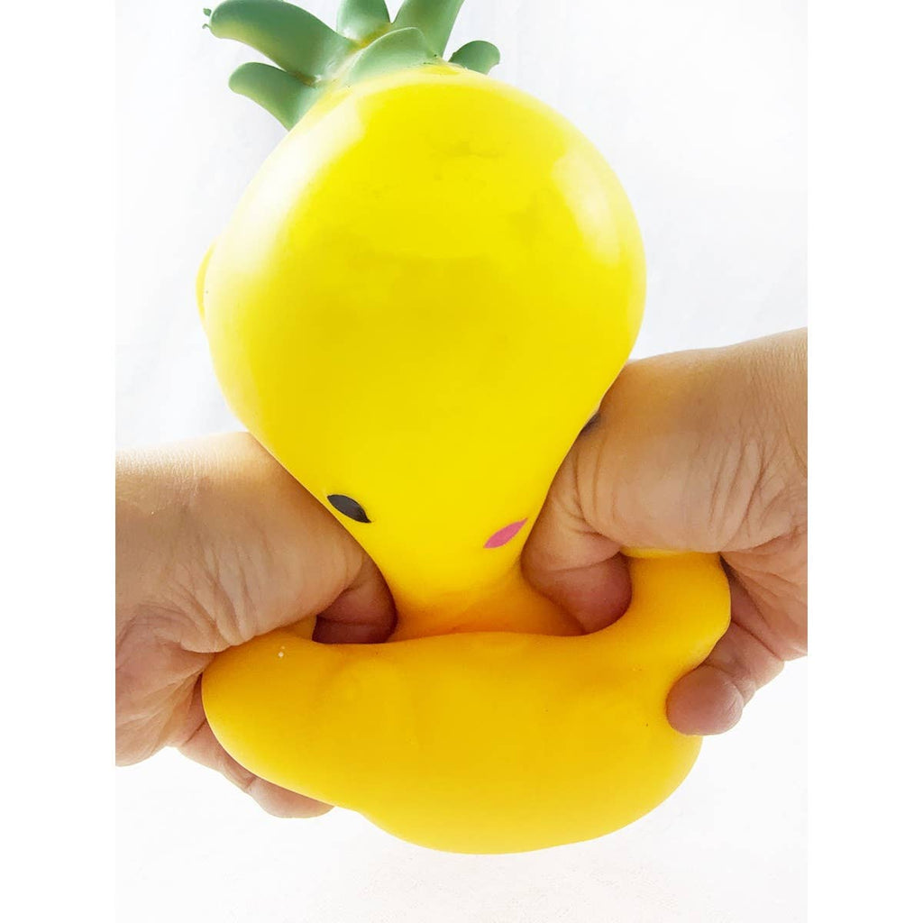 Big Pineapple Character Flour Squishy Toy